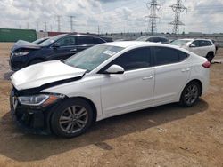 Salvage cars for sale at Elgin, IL auction: 2017 Hyundai Elantra SE