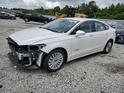 Salvage cars for sale at Memphis, TN auction: 2013 Ford Fusion SE Hybrid