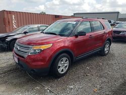 Salvage cars for sale at Hueytown, AL auction: 2013 Ford Explorer