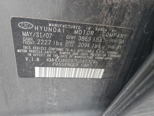 2007 Hyundai Elantra GLS