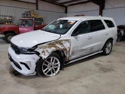 Salvage cars for sale at Chambersburg, PA auction: 2022 Dodge Durango GT