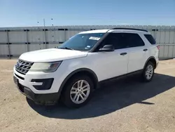 Salvage cars for sale from Copart Amarillo, TX: 2016 Ford Explorer
