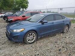 Salvage cars for sale at Cicero, IN auction: 2019 Ford Fusion SE