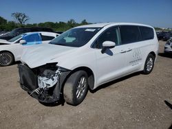 Salvage cars for sale at Des Moines, IA auction: 2022 Chrysler Voyager LX