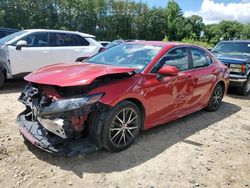 Salvage vehicles for parts for sale at auction: 2021 Toyota Camry SE