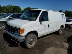 Salvage cars for sale from Copart Marlboro, NY: 2006 Ford Econoline E250 Van