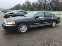 Salvage cars for sale at Brookhaven, NY auction: 1999 Lincoln Town Car Signature