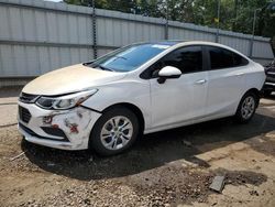 Chevrolet salvage cars for sale: 2017 Chevrolet Cruze LS