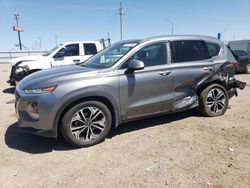 Salvage cars for sale from Copart Greenwood, NE: 2019 Hyundai Santa FE Limited