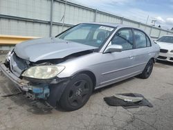 Honda salvage cars for sale: 2005 Honda Civic EX