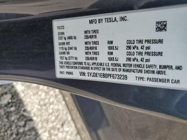 2023 Tesla Model 3