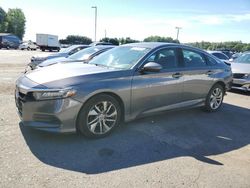 Salvage cars for sale at East Granby, CT auction: 2018 Honda Accord LX