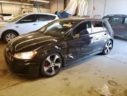 Salvage cars for sale at Dyer, IN auction: 2015 Volkswagen GTI