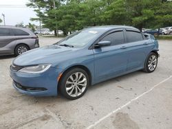 Salvage cars for sale from Copart Lexington, KY: 2015 Chrysler 200 S