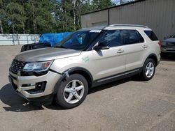 Salvage cars for sale at Ham Lake, MN auction: 2017 Ford Explorer XLT