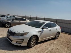 Salvage cars for sale at Andrews, TX auction: 2014 KIA Optima EX