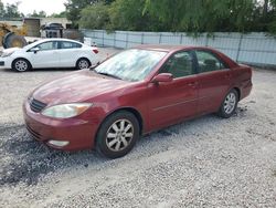 Salvage cars for sale from Copart Knightdale, NC: 2003 Toyota Camry LE