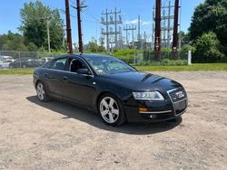 Salvage cars for sale at North Billerica, MA auction: 2008 Audi A6 3.2 Quattro