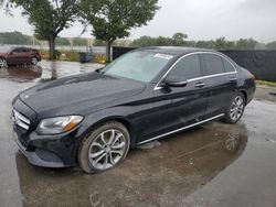 Salvage cars for sale at Orlando, FL auction: 2016 Mercedes-Benz C300