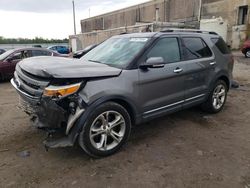 Vehiculos salvage en venta de Copart Fredericksburg, VA: 2014 Ford Explorer Limited