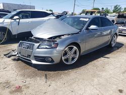 Salvage cars for sale from Copart Chicago Heights, IL: 2010 Audi S4 Premium Plus