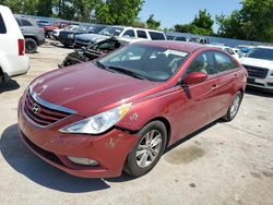 Salvage cars for sale at Sikeston, MO auction: 2013 Hyundai Sonata GLS