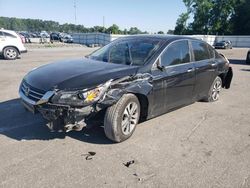 Salvage cars for sale at Dunn, NC auction: 2013 Honda Accord LX