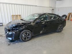 Salvage cars for sale at Windham, ME auction: 2024 Nissan Sentra SV