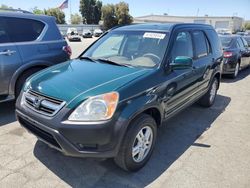 Honda crv Vehiculos salvage en venta: 2003 Honda CR-V EX