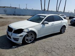 Mercedes-Benz salvage cars for sale: 2012 Mercedes-Benz C 250