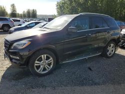 Mercedes-Benz ML 350 4matic salvage cars for sale: 2013 Mercedes-Benz ML 350 4matic