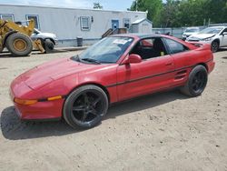 Vehiculos salvage en venta de Copart Lyman, ME: 1991 Toyota MR2 Sport Roof