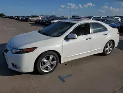 Acura salvage cars for sale: 2012 Acura TSX Tech