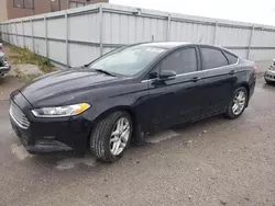 Salvage cars for sale at Kansas City, KS auction: 2014 Ford Fusion SE