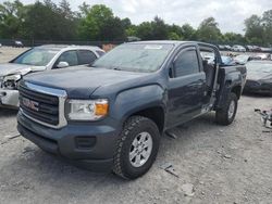 Salvage cars for sale at auction: 2017 GMC Canyon