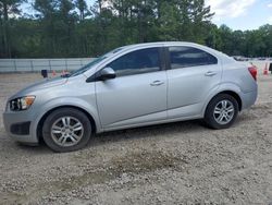 Salvage cars for sale at Knightdale, NC auction: 2012 Chevrolet Sonic LT