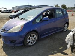 Salvage cars for sale at San Diego, CA auction: 2010 Honda FIT Sport