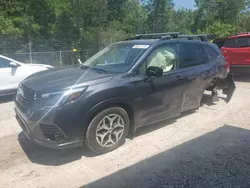 Salvage cars for sale at Northfield, OH auction: 2024 Subaru Forester Premium