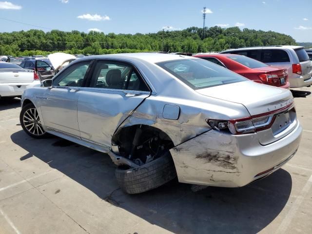 2017 Lincoln Continental Select