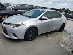 Salvage cars for sale at Opa Locka, FL auction: 2015 Toyota Corolla L