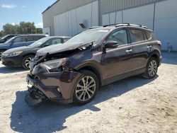 Salvage cars for sale at Apopka, FL auction: 2016 Toyota Rav4 Limited