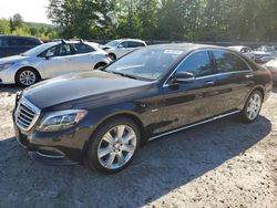 Salvage cars for sale at Candia, NH auction: 2014 Mercedes-Benz S 550