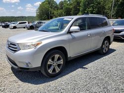 Toyota Highlander salvage cars for sale: 2012 Toyota Highlander Limited