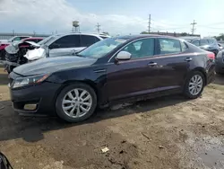 Salvage cars for sale at Chicago Heights, IL auction: 2014 KIA Optima EX