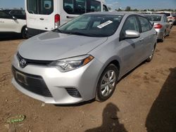 Salvage Cars with No Bids Yet For Sale at auction: 2015 Toyota Corolla L