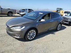 Salvage cars for sale at Vallejo, CA auction: 2016 Tesla Model X