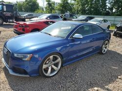 Salvage cars for sale at Central Square, NY auction: 2014 Audi RS5