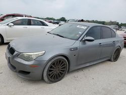 Salvage cars for sale at San Antonio, TX auction: 2008 BMW M5