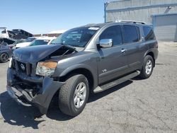 Salvage cars for sale at North Las Vegas, NV auction: 2008 Nissan Armada SE