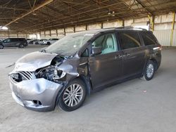 Toyota Sienna xle Vehiculos salvage en venta: 2013 Toyota Sienna XLE